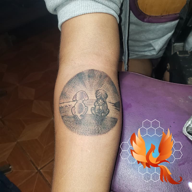 Tatuaje old school en Honduras - Kapeto Ink